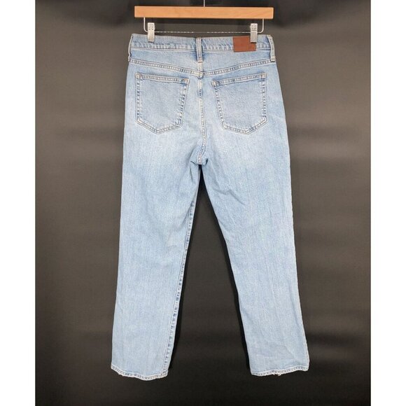 J.Crew Womens Slim Boyfriend Jeans 27 Light Wash Denim Capsule Wardrobe Preppy - Picture 2 of 12